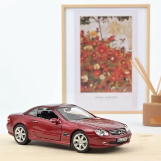 Mercedes-Benz SL 500 2003 Rot metallic 1:18-Limitierte Auflage 300 St Norev 1:18 Metallmodell